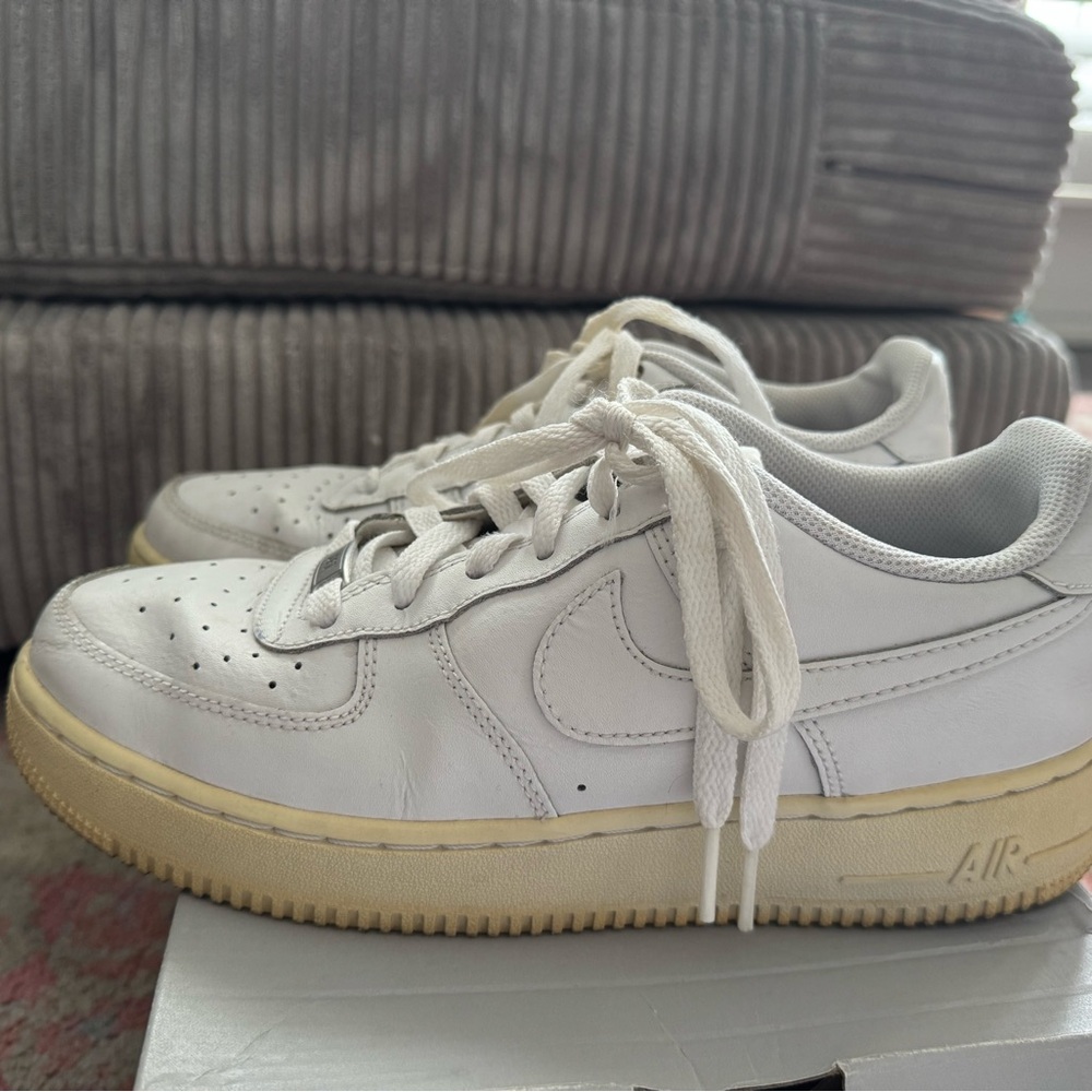 Kids White Nike Sneakers